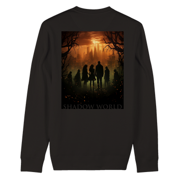 Sweat-shirt unisexe bio SHADOW WORLD - ETSW