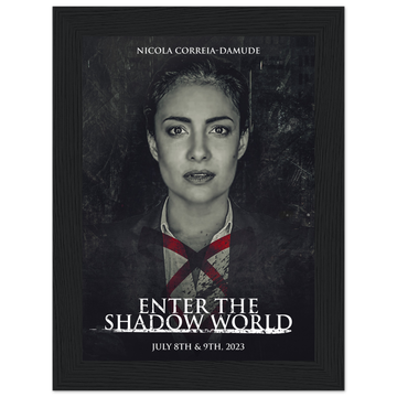 Poster premium en papier mat encadré en bois NICOLA CORREIA-DAMUDE