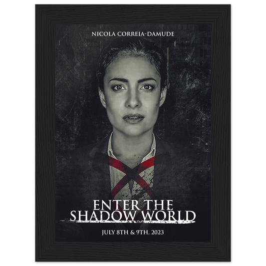 Poster premium en papier mat encadré en bois NICOLA CORREIA-DAMUDE