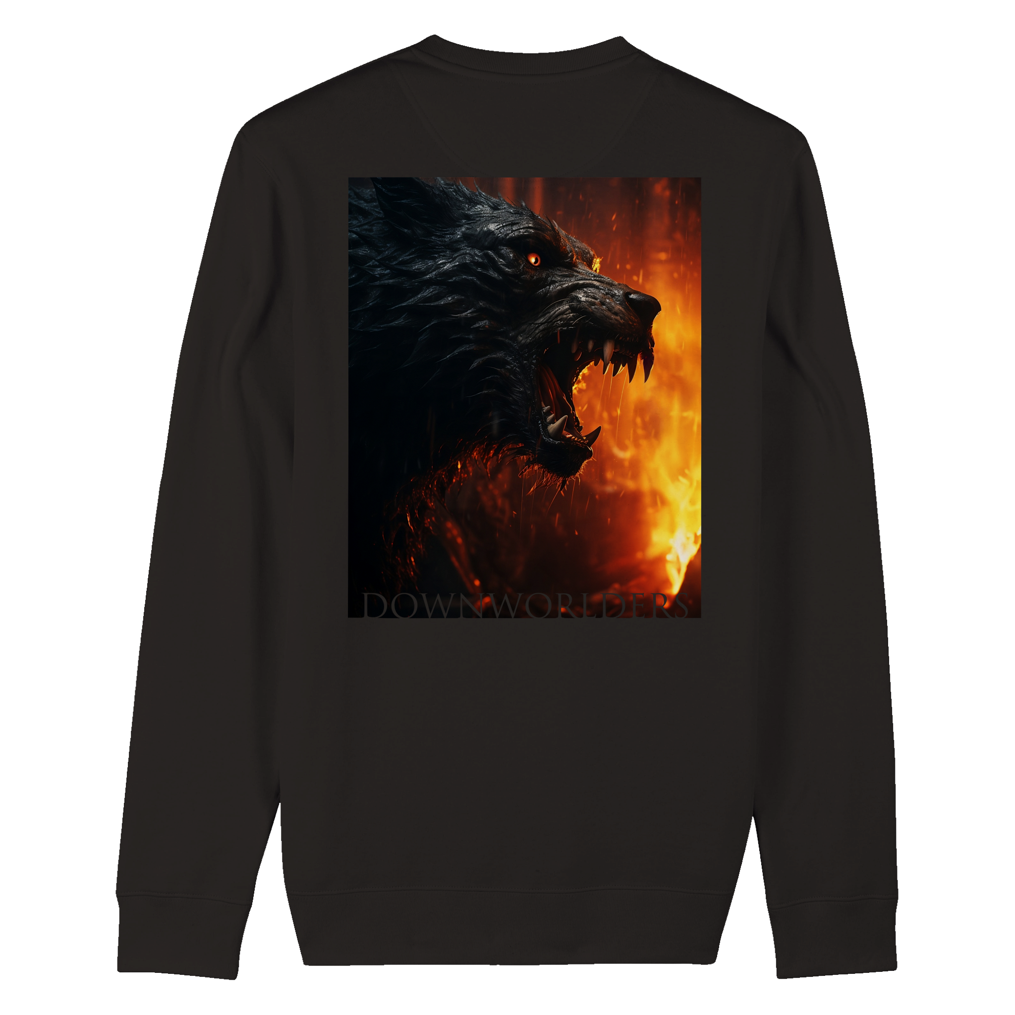Sweat-shirt unisexe bio DOWNWORLDERS - ETSW