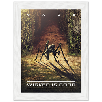 Poster encadré Maze