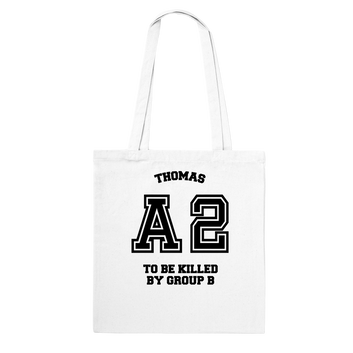 Tote bag Thomas A2 - To Be Killed By Group B