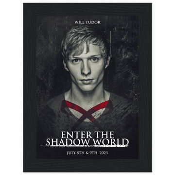 Poster premium en papier mat encadré en bois WILL TUDOR