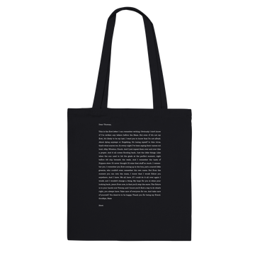 Tote bag Lettre de Newt