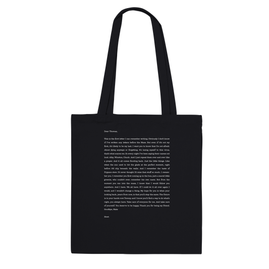 Tote bag Lettre de Newt