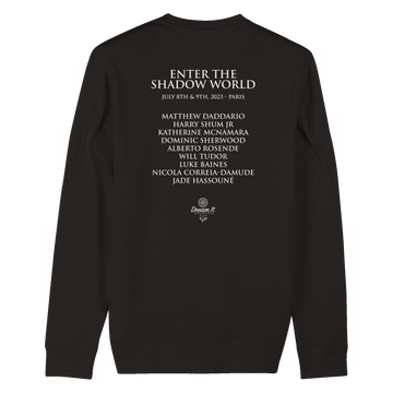 Sweat-shirt unisexe bio ENTER THE SHADOW WORLD OFFICIAL