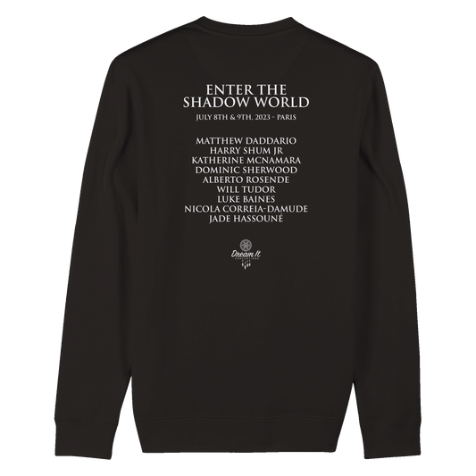 Sweat-shirt unisexe bio ENTER THE SHADOW WORLD OFFICIAL