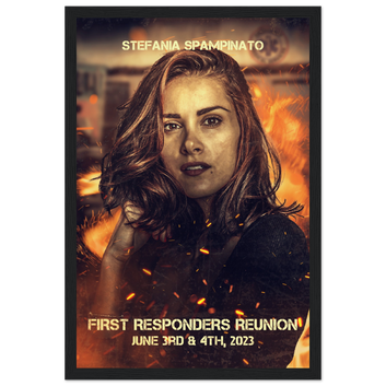 Poster premium en papier mat encadré en bois STEFANIA SPAMPINATO