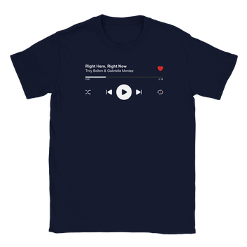 T-shirt Right Here, Right Now - High School Musical