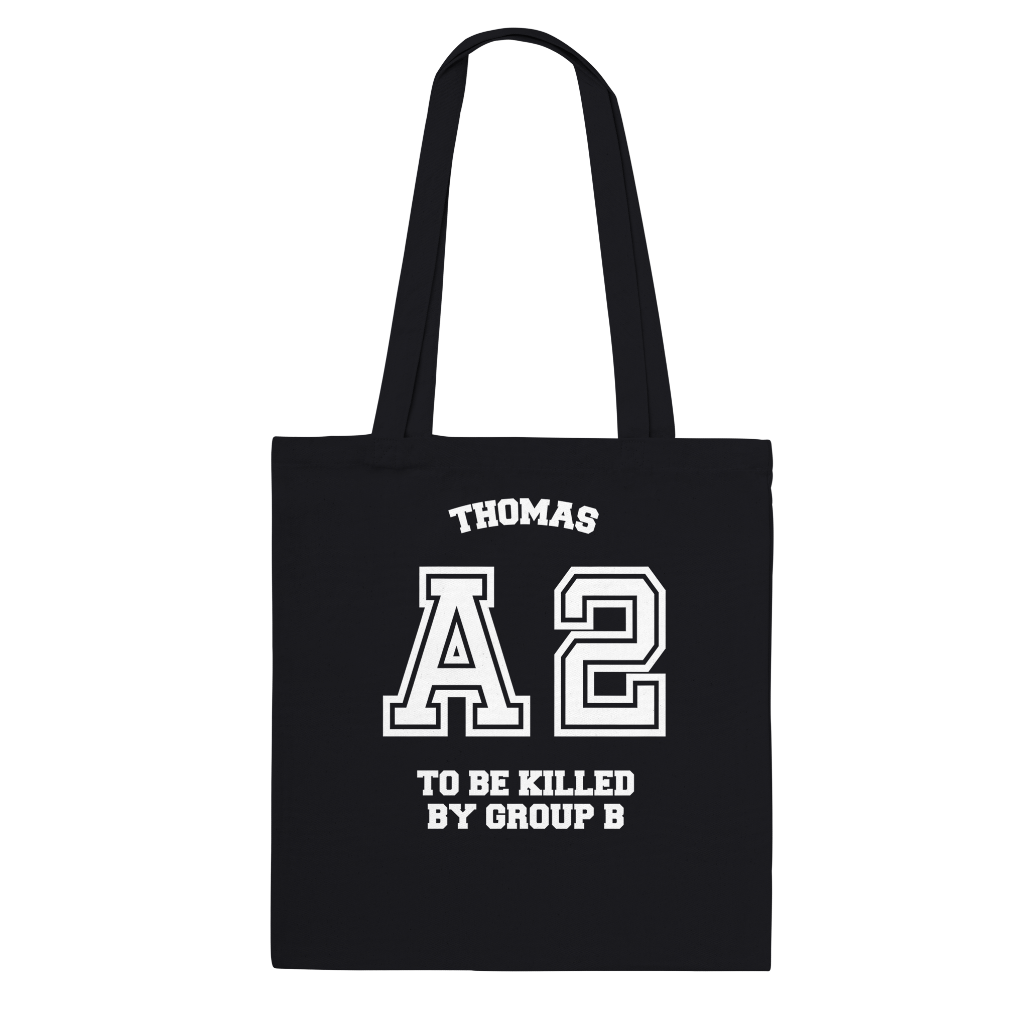 Tote bag Thomas A2 - To Be Killed By Group B