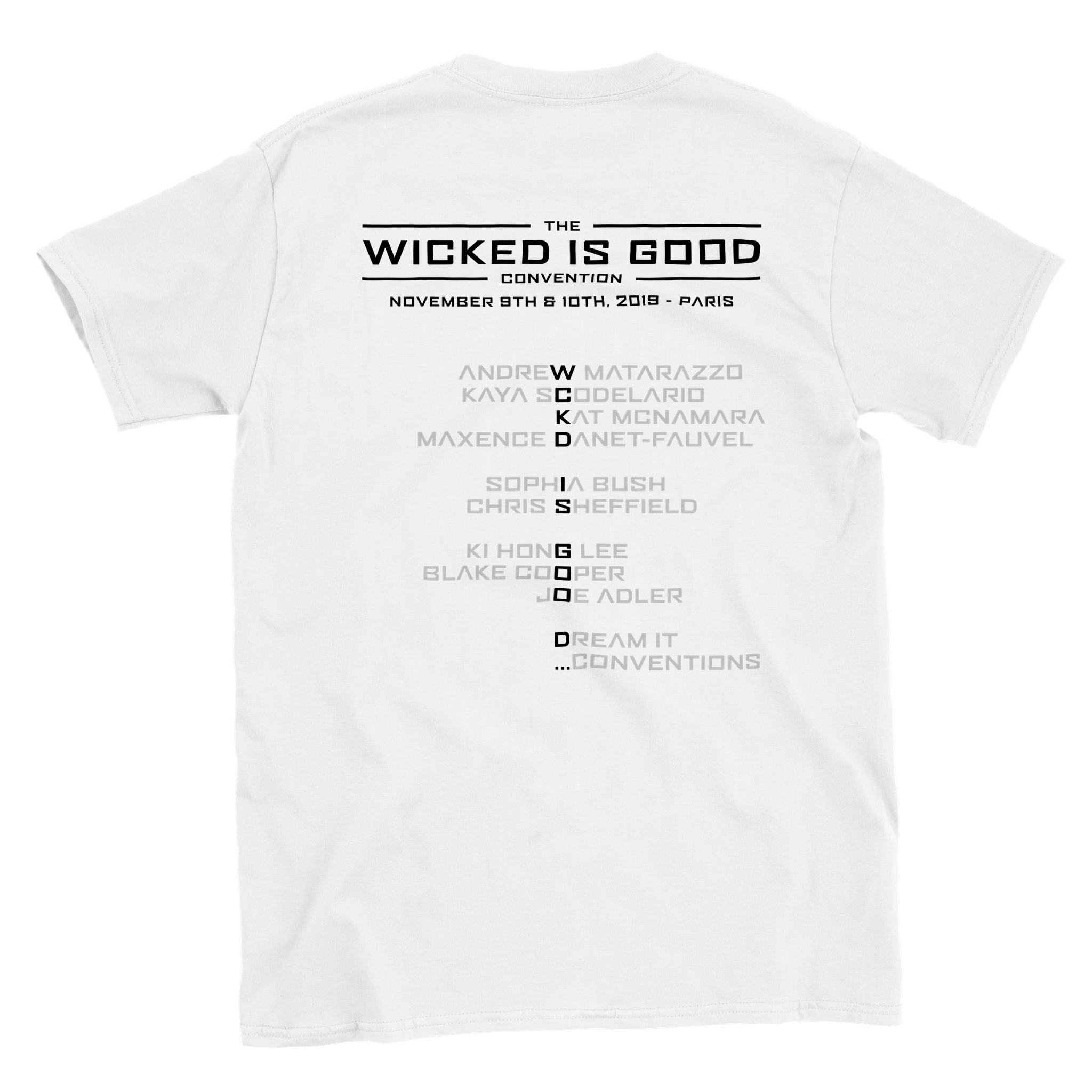 T-shirt Wicked Is Good - Officiel