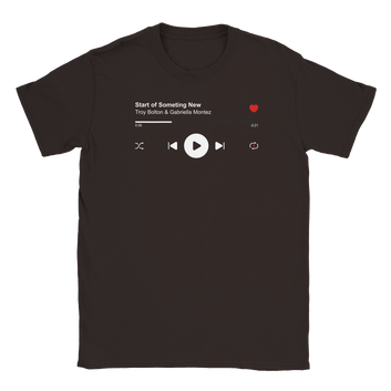 T-shirt Start to Something New - High School Musical