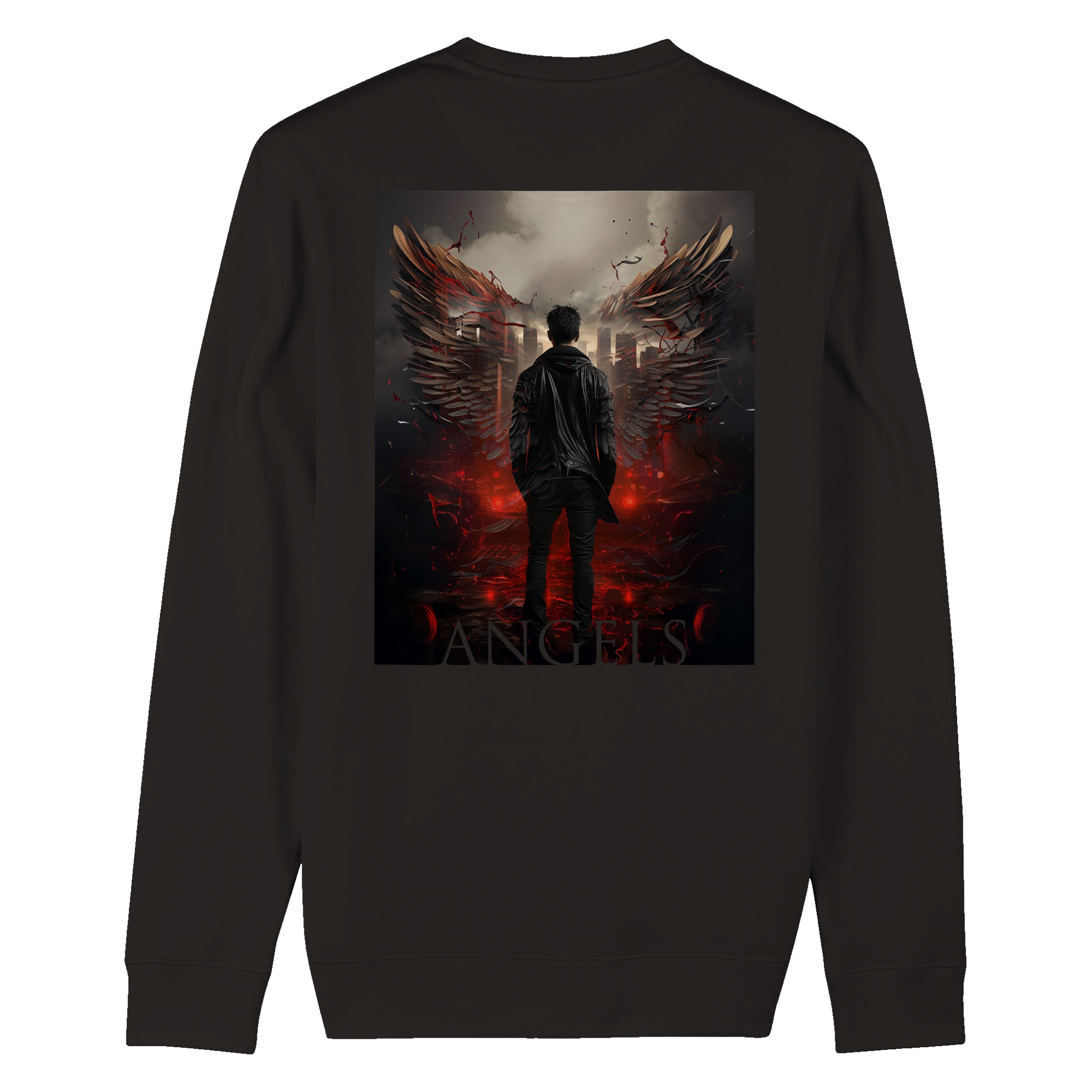 Sweat-shirt unisexe bio ANGELS - ETSW