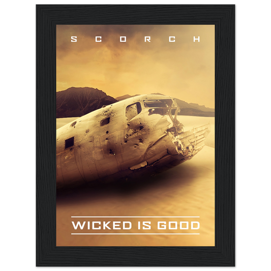 Poster encadré Scorch