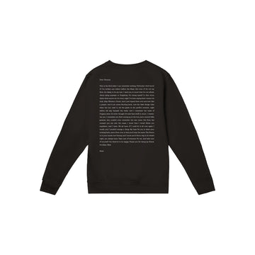 Sweat-shirt Lettre de Newt