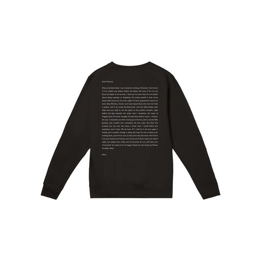 Sweat-shirt Lettre de Newt