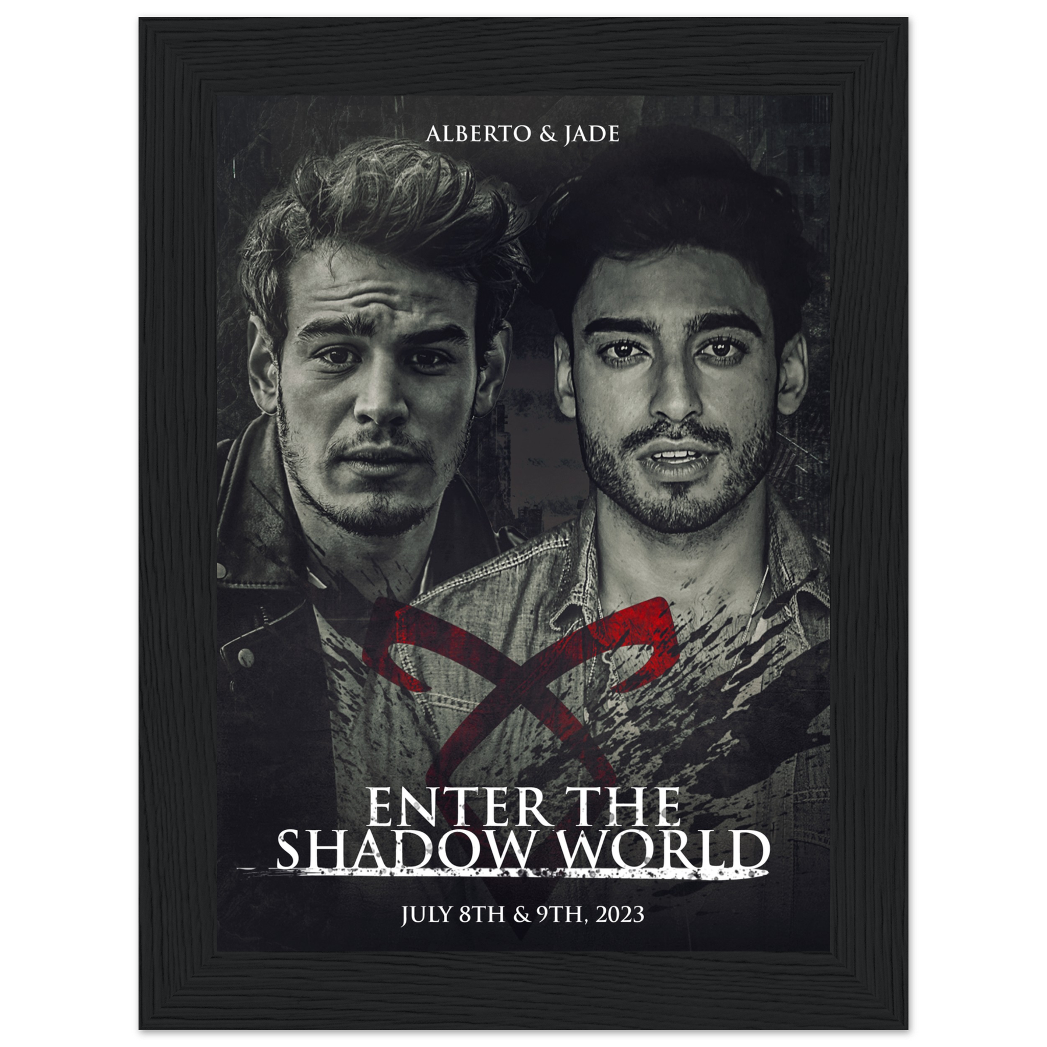 Poster encadré Alberto Rosende & Jade Hassouné