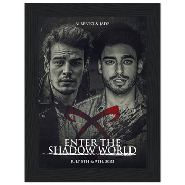 Poster encadré Alberto Rosende & Jade Hassouné