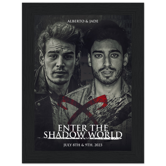 Poster encadré Alberto Rosende & Jade Hassouné