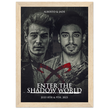 Poster encadré Alberto Rosende & Jade Hassouné