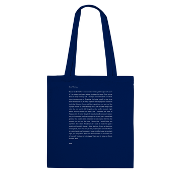 Tote bag Lettre de Newt