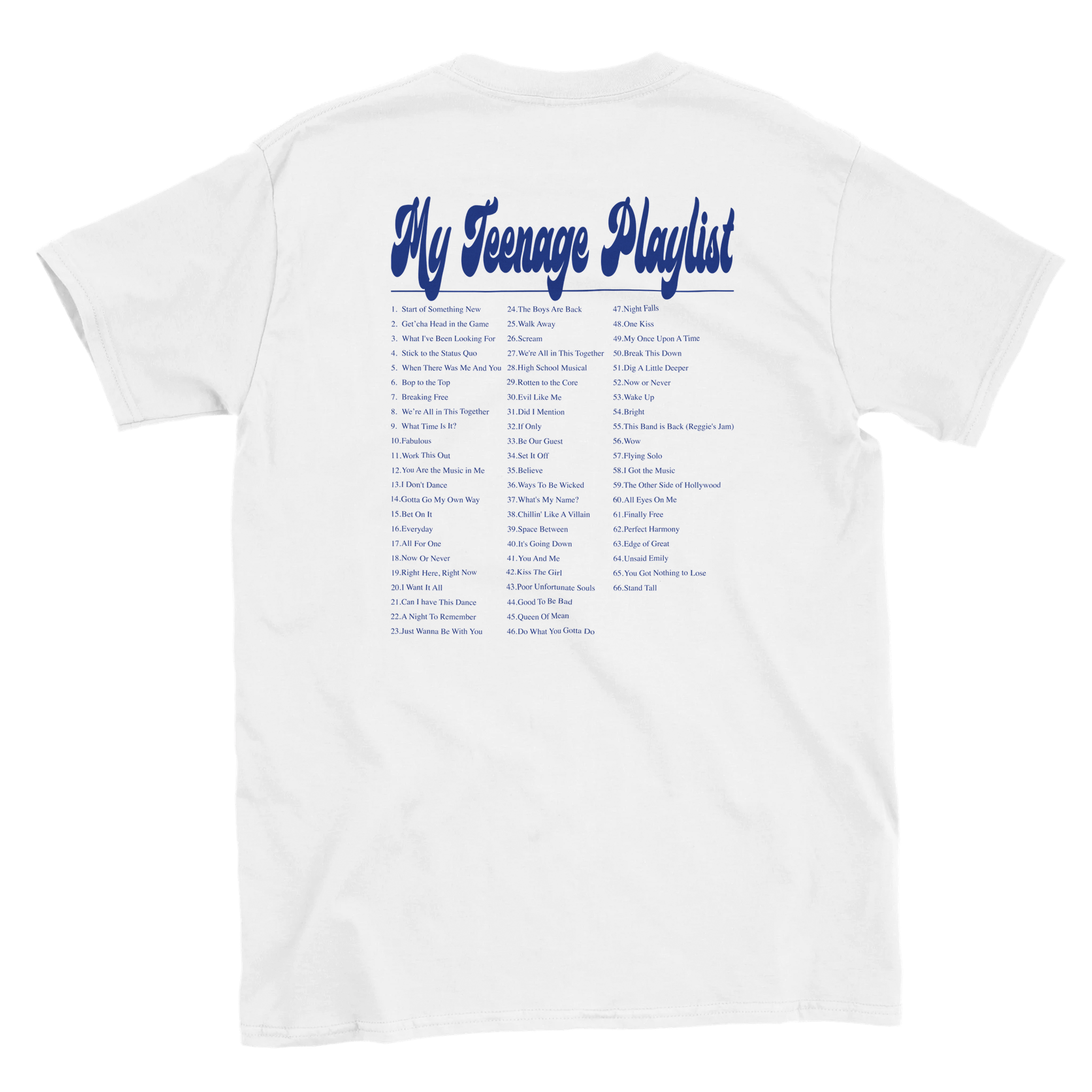 T-shirt My Teenage Playlist