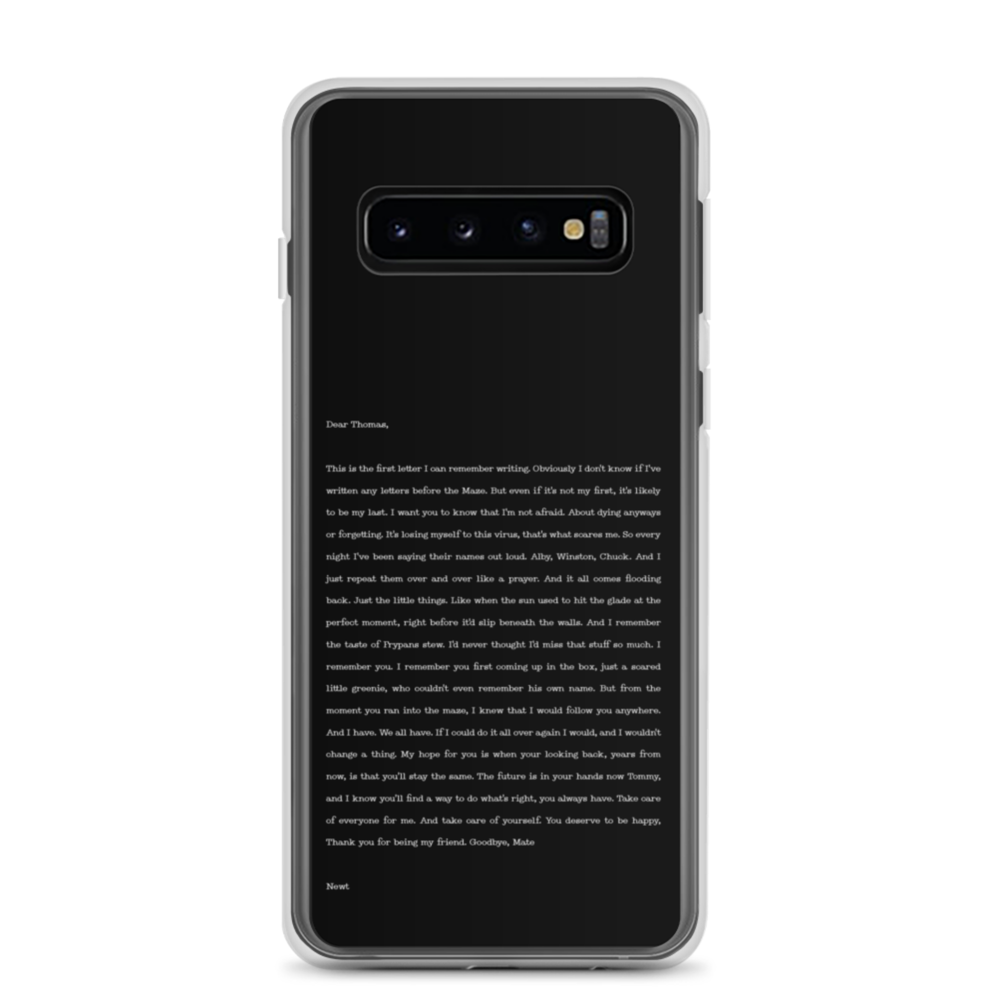 Coque Samsung® Lettre de Newt