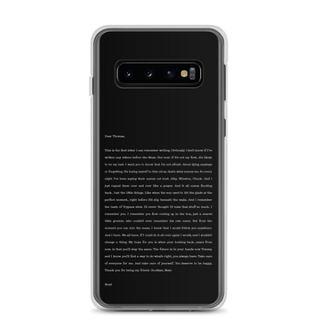 Coque Samsung® Lettre de Newt