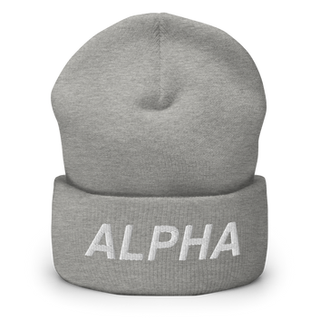 Bonnet à Revers ALPHA