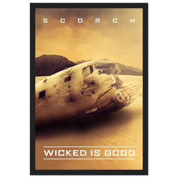 Poster encadré Scorch