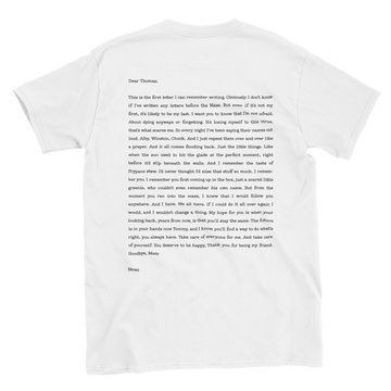 T-shirt Lettre de Newt