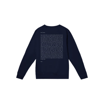 Sweat-shirt Lettre de Newt