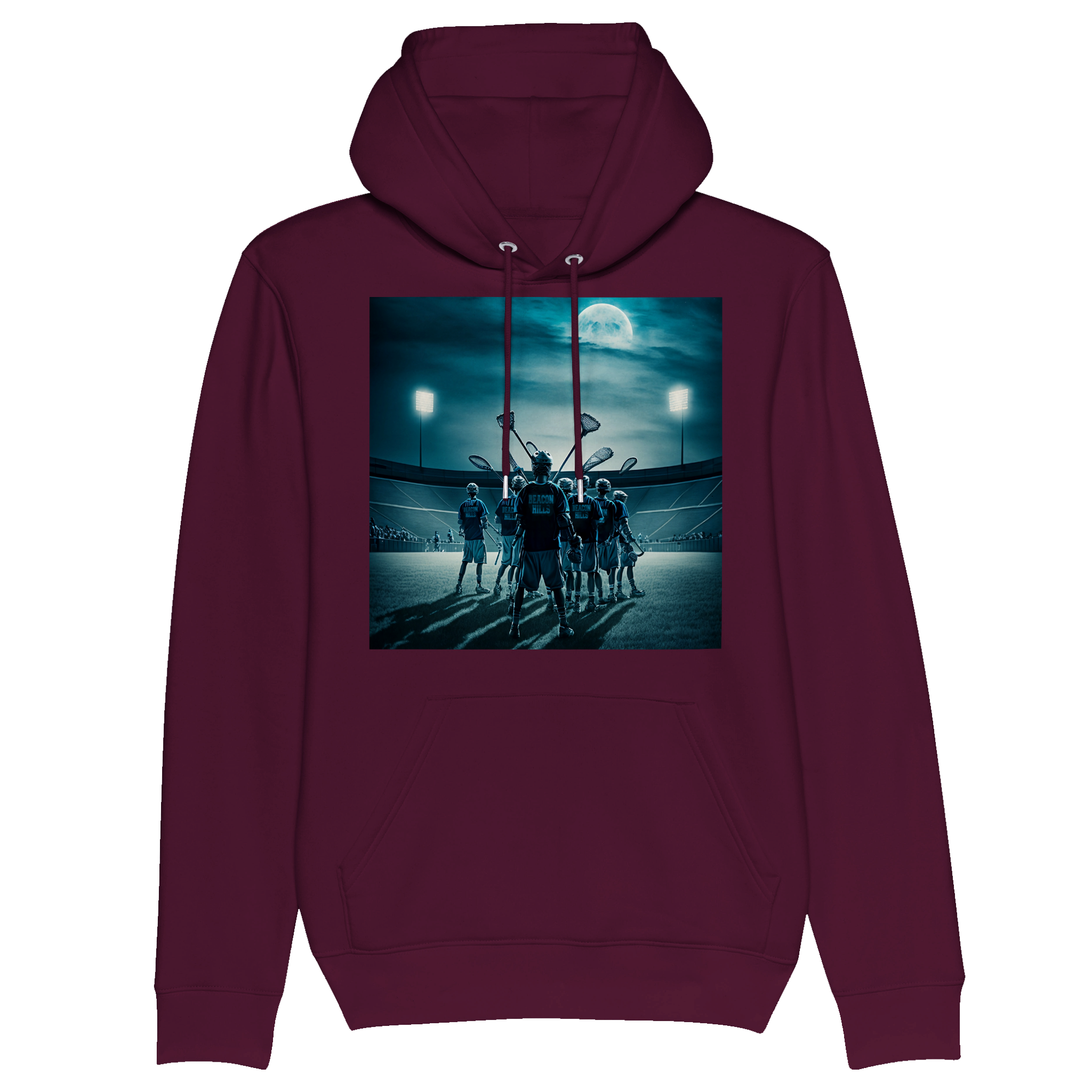 Sweat à capuche unisexe bio LACROSSE