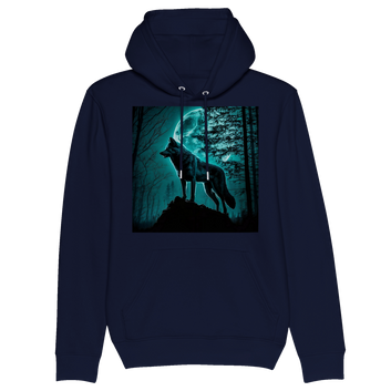 Sweat à capuche unisexe bio ALPHA n°1