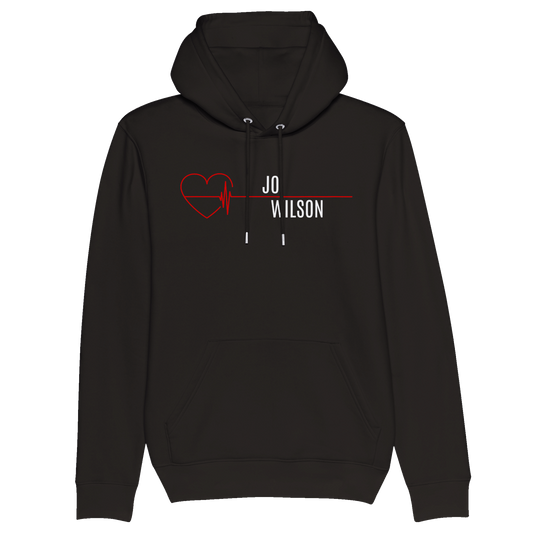 Sweat à capuche unisexe bio JO WILSON