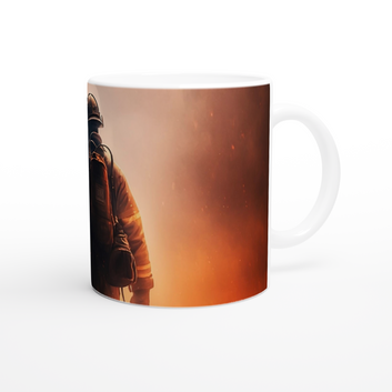 Mug en céramique Firefighter