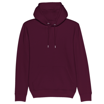 Sweat à capuche unisexe bio personnalisable - Derrière