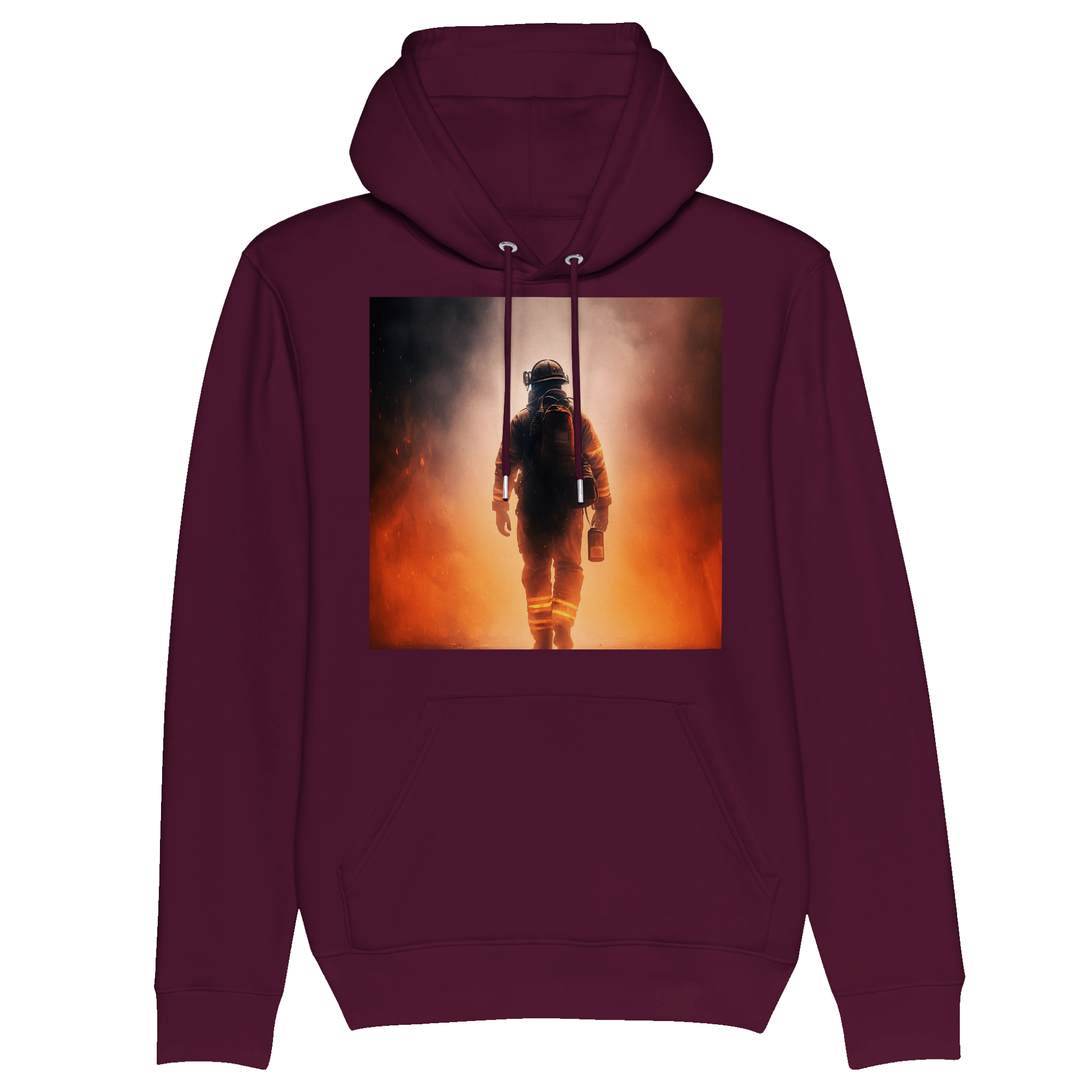 Firefighter Organic Unisex Hoodie