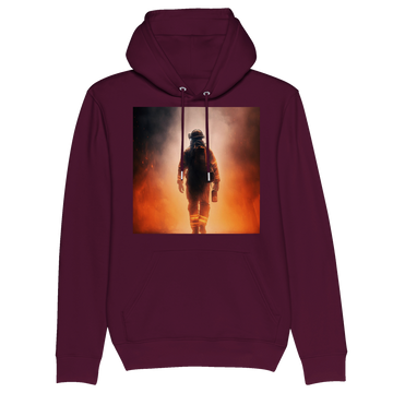 Firefighter Organic Unisex Hoodie