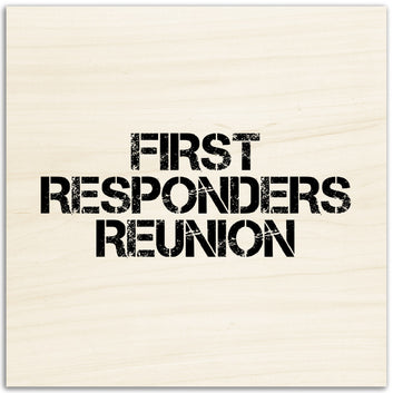 Impressions sur bois FIRST RESPONDERS REUNION