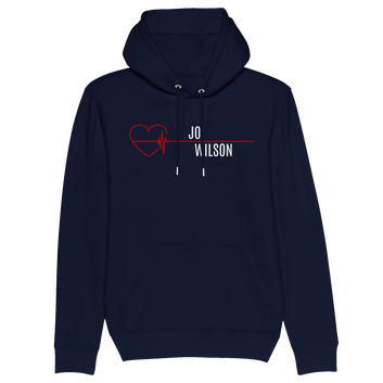 Sweat à capuche unisexe bio JO WILSON