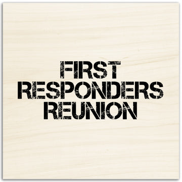 Impressions sur bois FIRST RESPONDERS REUNION