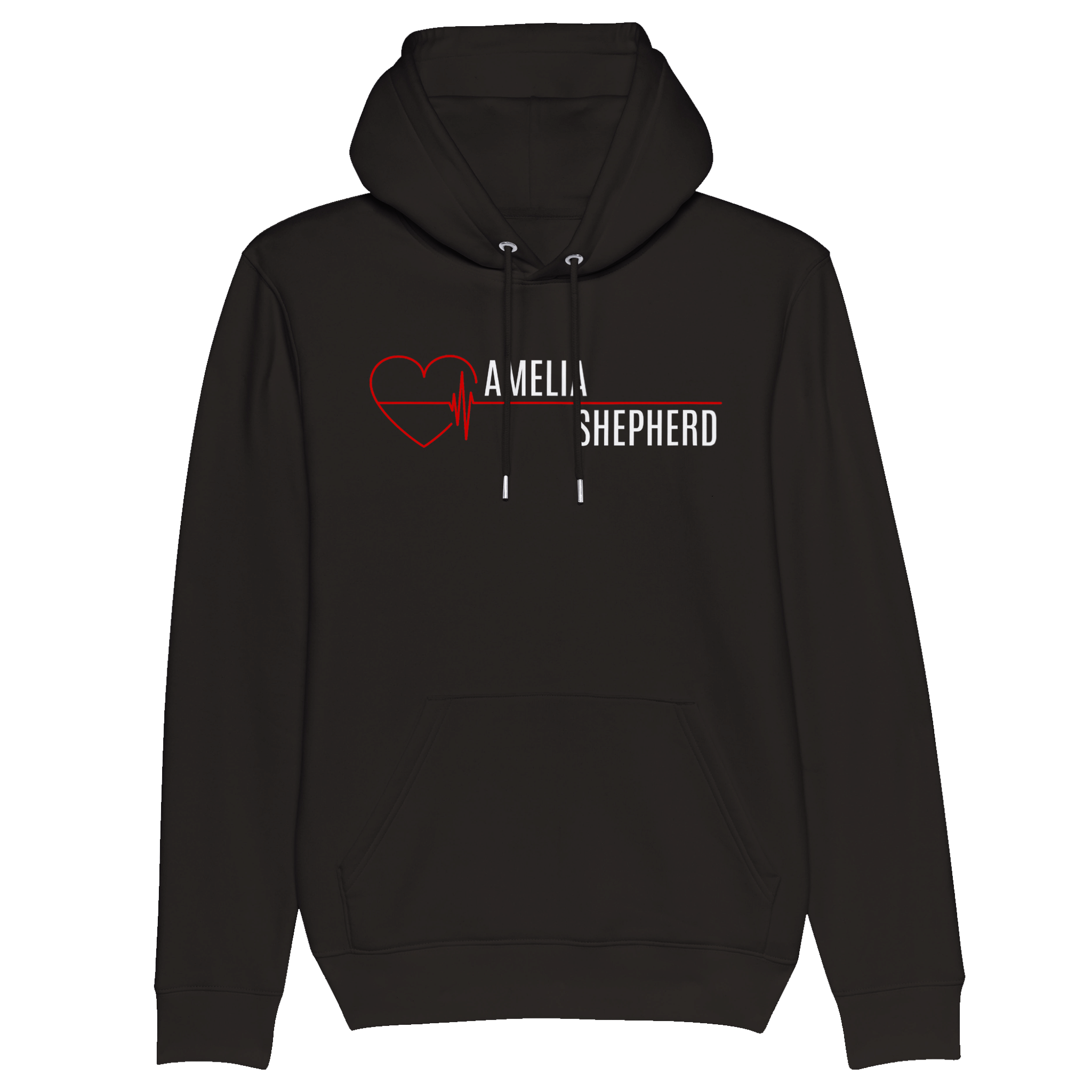 Sweat à capuche unisexe bio AMELIA SHEPHERD