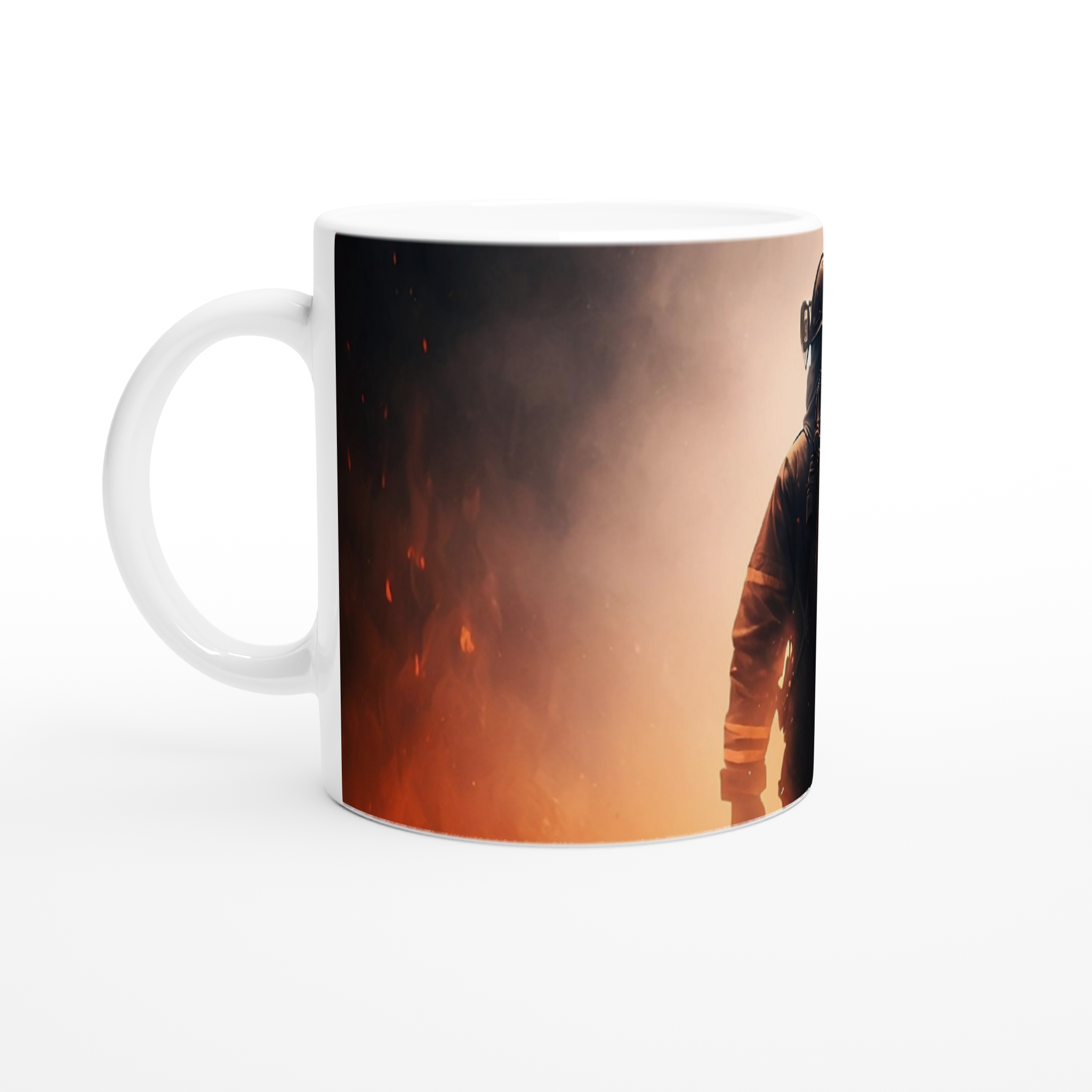 Mug en céramique Firefighter