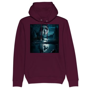 Sweat à capuche unisexe bio FULLMOON
