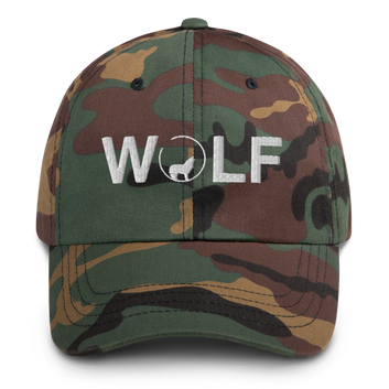 Casquette brodée WOLF