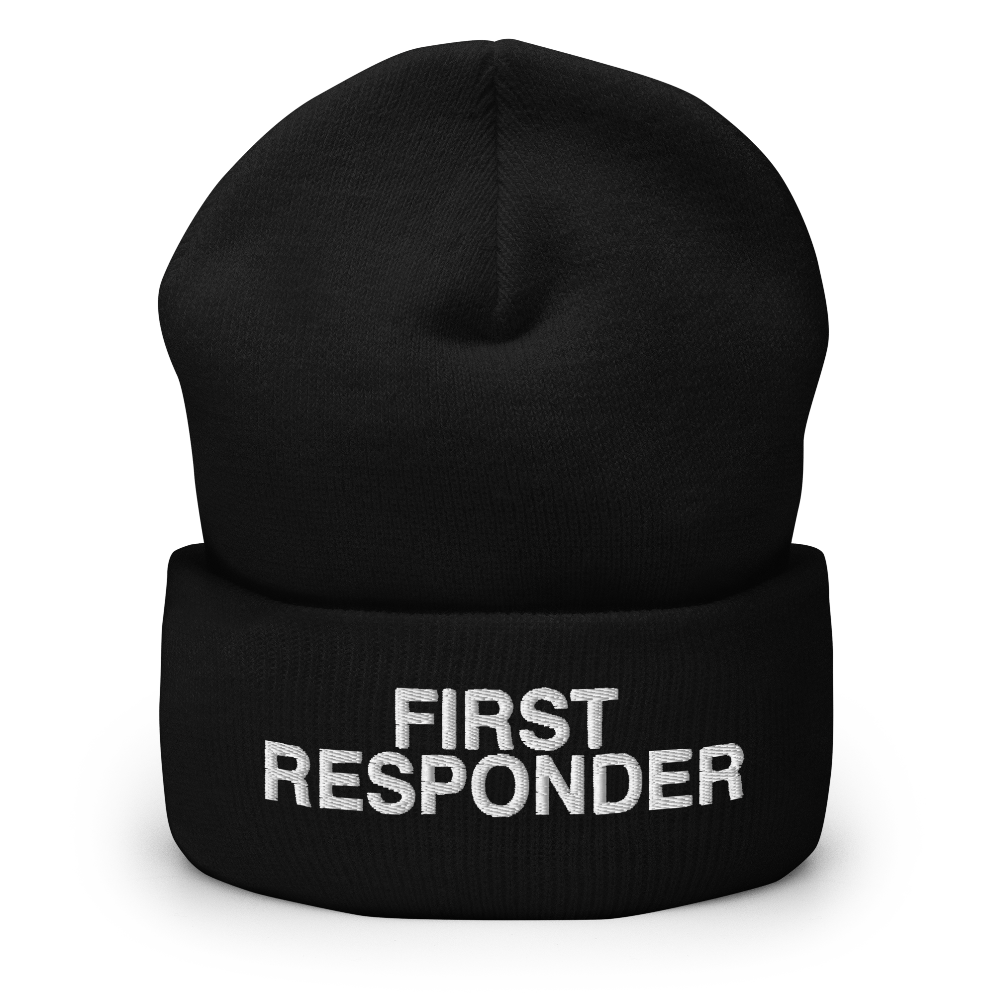 Bonnet brodé à revers FIRST RESPONDER
