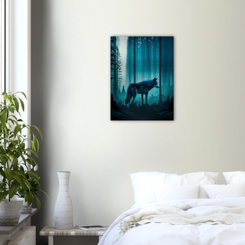 Tableau en aluminium brossé 