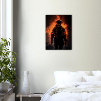 Tableau en aluminium brossé 45x60 cm 